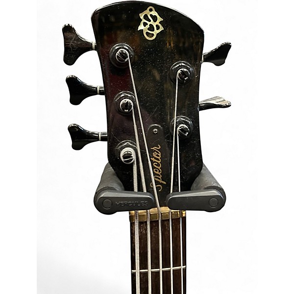Used Spector NS5H2 Trans Black Electric Bass Guitar