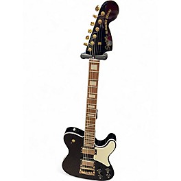 Used Squier PARANORMAL TELECASTER DELUXE BLACK Solid Body Electric Guitar