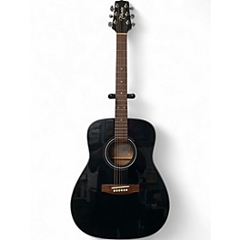 Used Takamine G-241 Black Acoustic Guitar