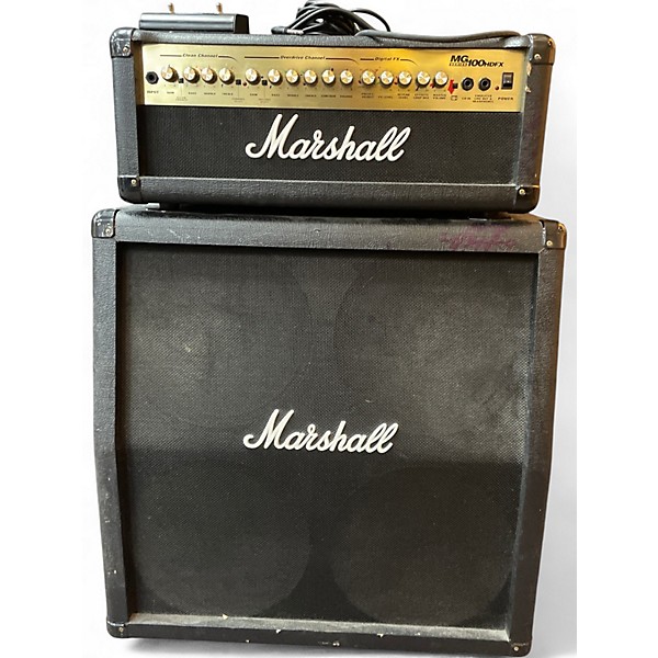 Used Marshall MG100HDFX 100W HEAD AND CABINET