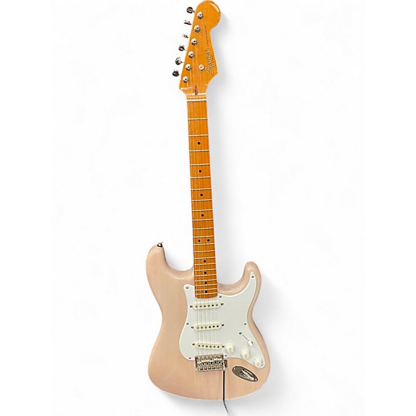 Used Squier Classic Vibe Stratocaster Shell Pink Solid Body Electric Guitar