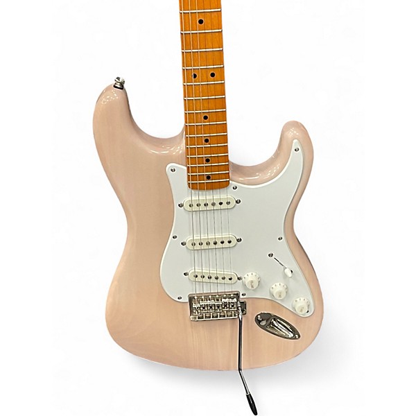 Used Squier Classic Vibe Stratocaster Shell Pink Solid Body Electric Guitar