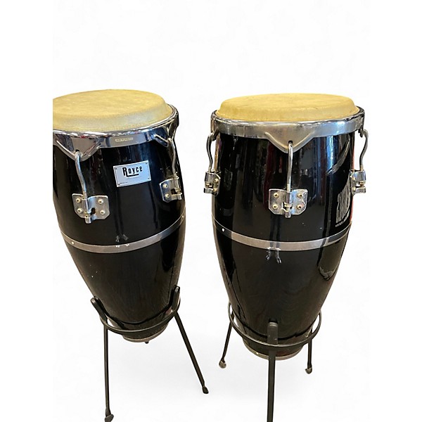 Used Royce CF400 10" and 11" Conga Set with Stands Conga