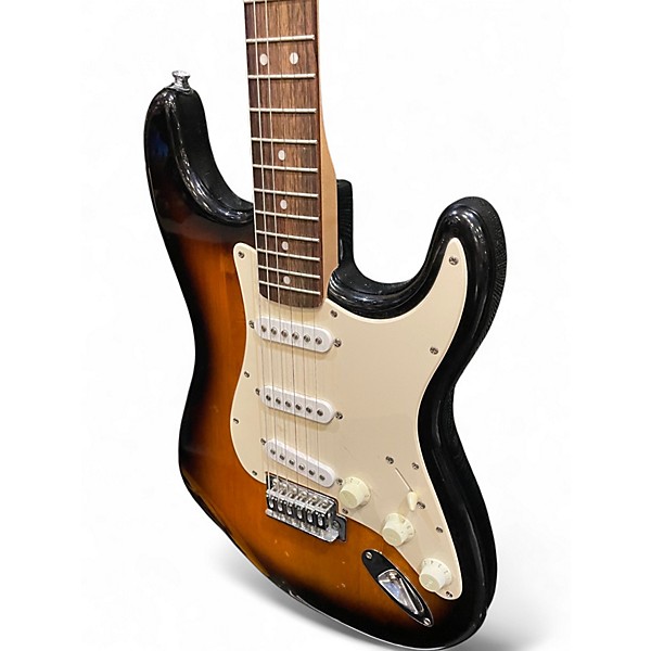 Used Squier Affinity Stratocaster 2 Color Sunburst Solid Body Electric Guitar