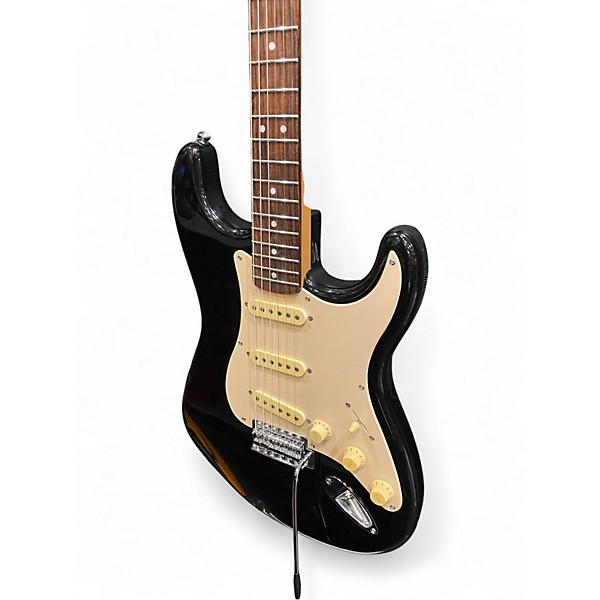 Used Squier Affinity Stratocaster Black Solid Body Electric Guitar