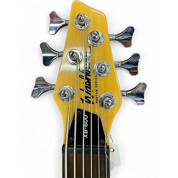 Used Washburn XB600 Black Electric Bass Guitar