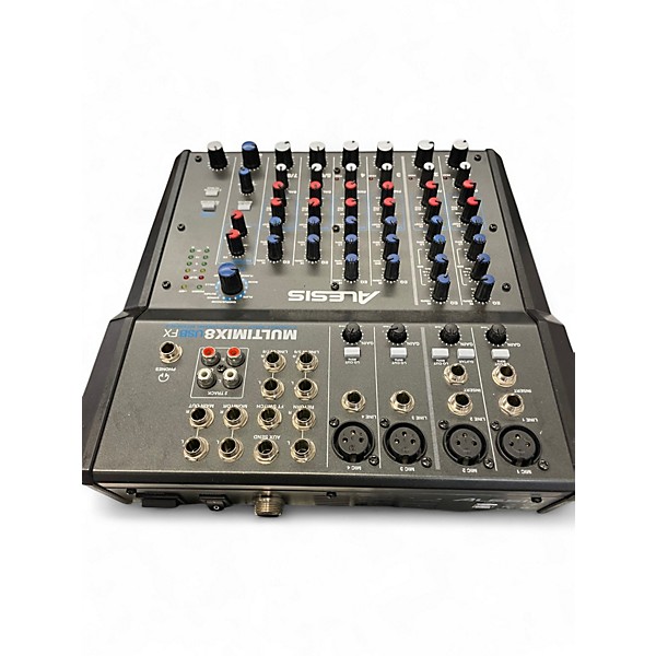 Used Alesis MultiMix 8 USB 8-Channel Unpowered Mixer