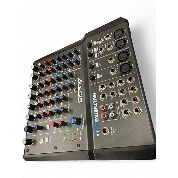 Used Alesis MultiMix 8 USB 8-Channel Unpowered Mixer