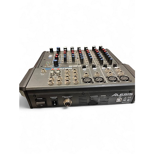 Used Alesis MultiMix 8 USB 8-Channel Unpowered Mixer