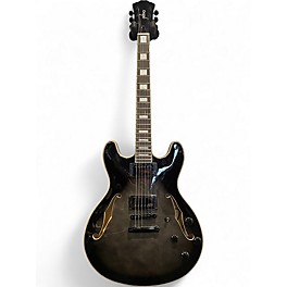 Used Indio Boardwalk Gray Hollow Body Electric Guitar