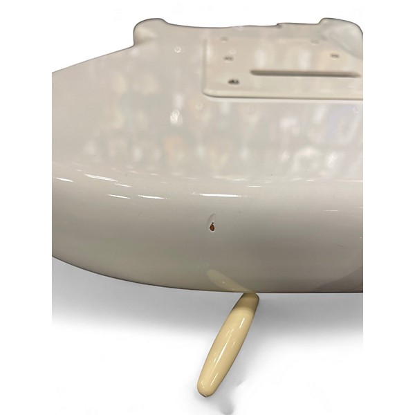 Used Fender EJ STRATOCASTER Olympic White Solid Body Electric Guitar