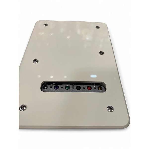 Used Fender EJ STRATOCASTER Olympic White Solid Body Electric Guitar