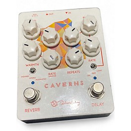 Used Keeley CAVERNS V2 DELAY/REVERB Effect Pedal