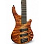 Used 2022 Roscoe SKB-3005 CUSTOM Waterfall Bubinga Top Electric Bass Guitar