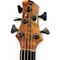 Used 2022 Roscoe SKB-3005 CUSTOM Waterfall Bubinga Top Electric Bass Guitar