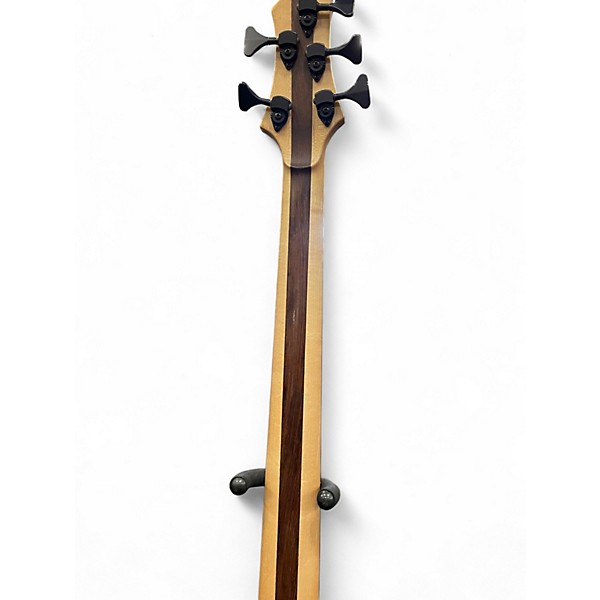 Used 2022 Roscoe SKB-3005 CUSTOM Waterfall Bubinga Top Electric Bass Guitar