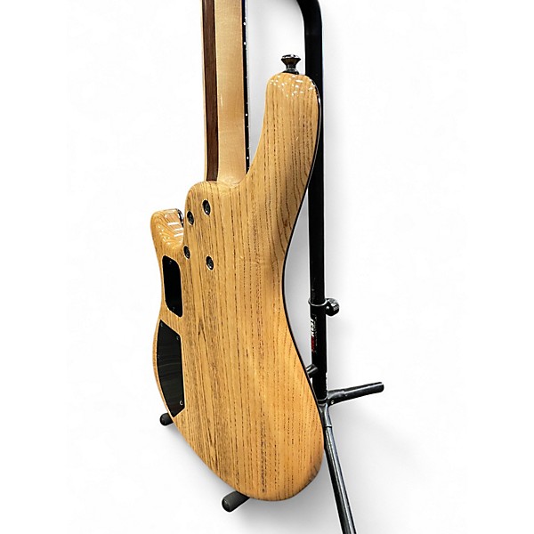 Used 2022 Roscoe SKB-3005 CUSTOM Waterfall Bubinga Top Electric Bass Guitar