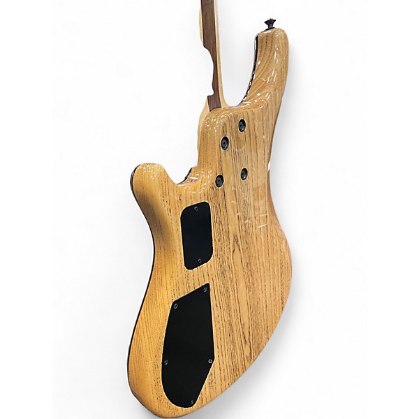 Used 2022 Roscoe SKB-3005 CUSTOM Waterfall Bubinga Top Electric Bass Guitar