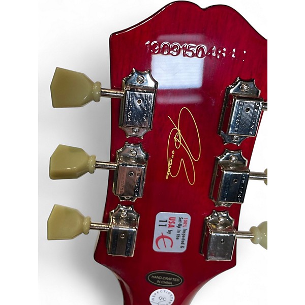 Used Epiphone Joe Bonamassa Les Paul NORM BURST Solid Body Electric Guitar