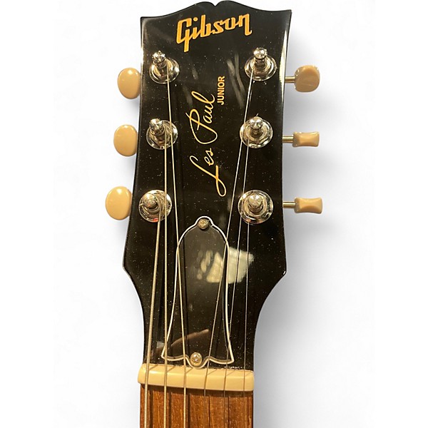 Used 2024 Gibson Les Paul Junior Ebony Solid Body Electric Guitar
