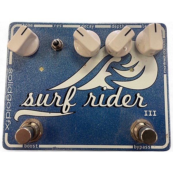 Used SolidGoldFX Surf Rider iii Effect Pedal