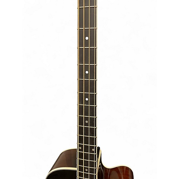 Used Ibanez AEB10E DARK VIOLIN SUNBURST Acoustic Bass Guitar