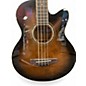 Used Ibanez AEB10E DARK VIOLIN SUNBURST Acoustic Bass Guitar