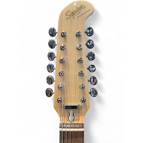 Used Squier Paranormal Jazzmaster XII Laurel Fingerboard 12-Strin Lake Placid Blue 12 String Acoustic Guitar