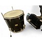 Used Yamaha 2 Piece Stage Custom Black Drum Kit