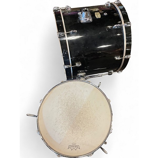 Used Yamaha 2 Piece Stage Custom Black Drum Kit