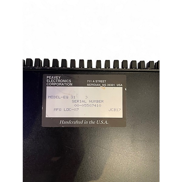 Used Peavey LG 31 Equalizer