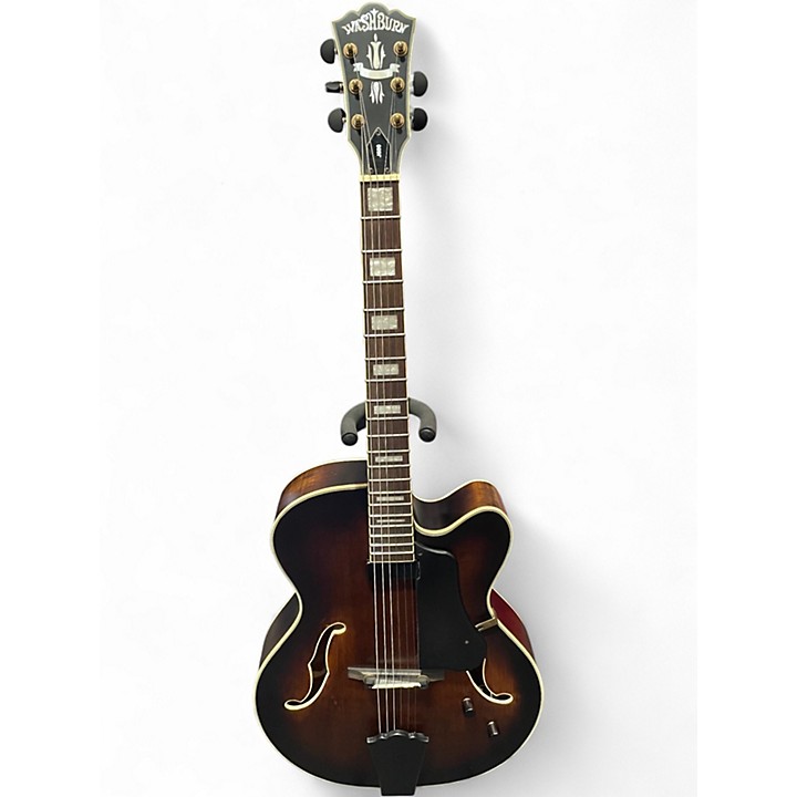 J-Live とBROWNSTONE 2枚 Used Washburn J600 Jazz Venetian 2 Color Sunburst Hollow