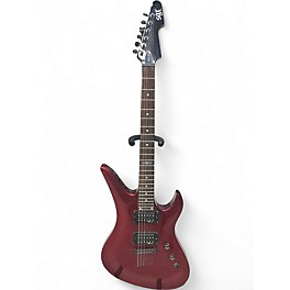 Used Schecter Guitar Research SGR AVENGER Maroon Solid Body Electric Guitar