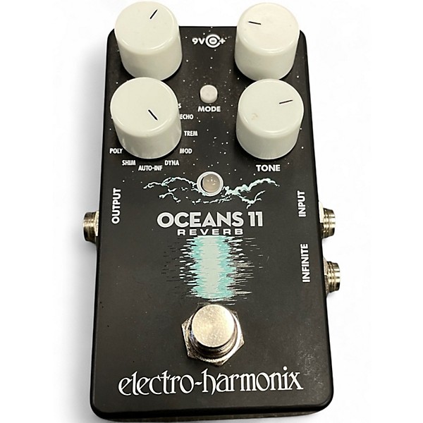ギター electro-harmonix Oceans 11 Reverb Used Electro-Harmonix Oceans 11 Reverb Effect Pedal | Guitar
