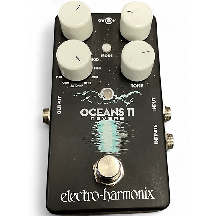 Used Electro-Harmonix Oceans 11 Reverb Effect Pedal | Guitar