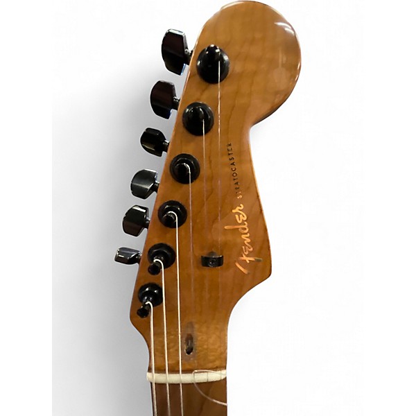 Used Fender American Professional II Stratocaster HSS HT Eclipse Solid Body Electric Guitar