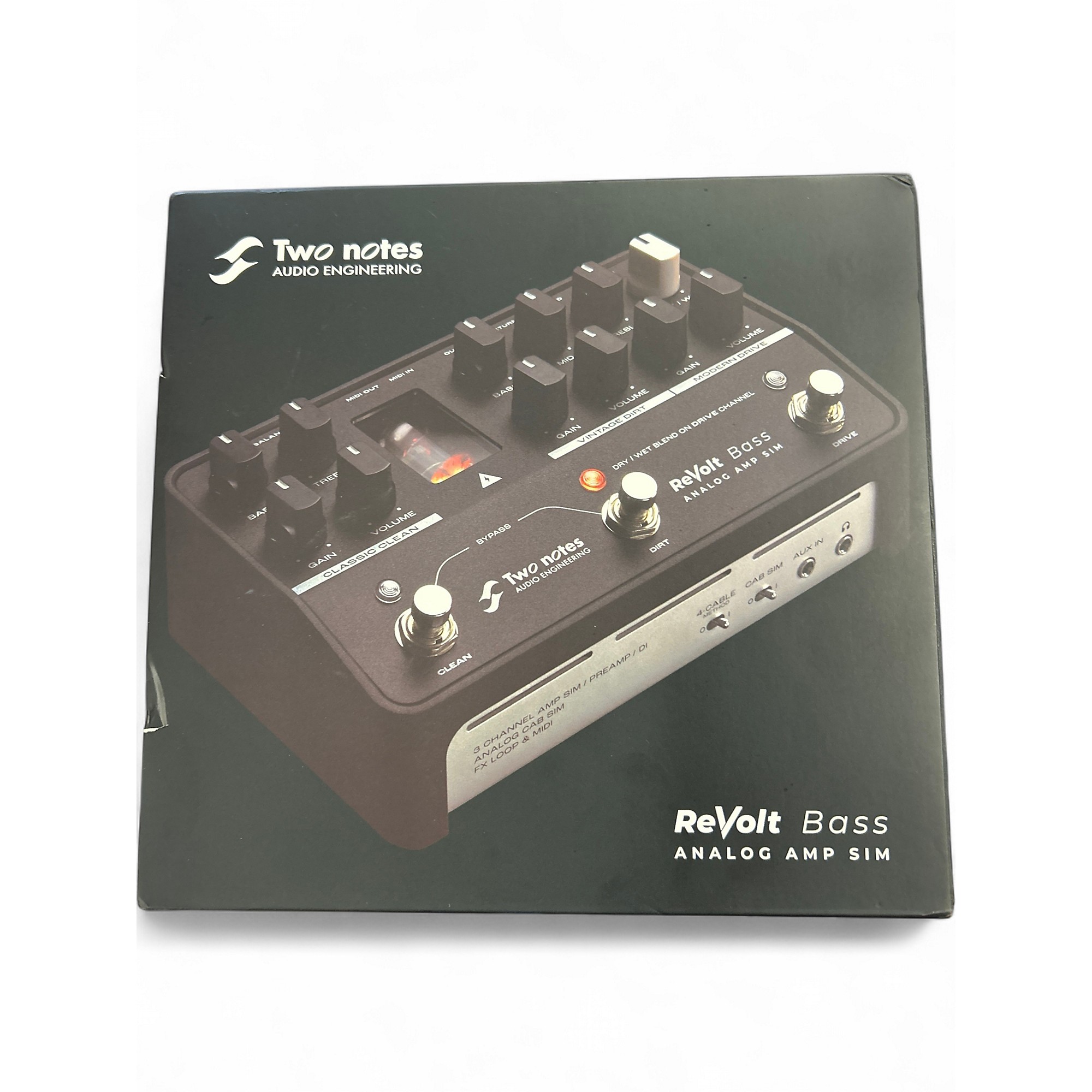Used Two Notes AUDIO ENGINEERING Revolt Bass Analog Amp Sim