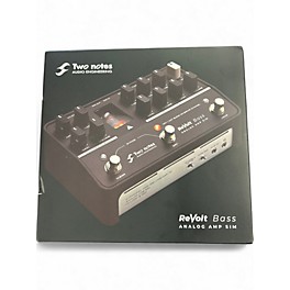 Used Two Notes AUDIO ENGINEERING Revolt Bass Analog Amp Sim Tube Bass Preamp