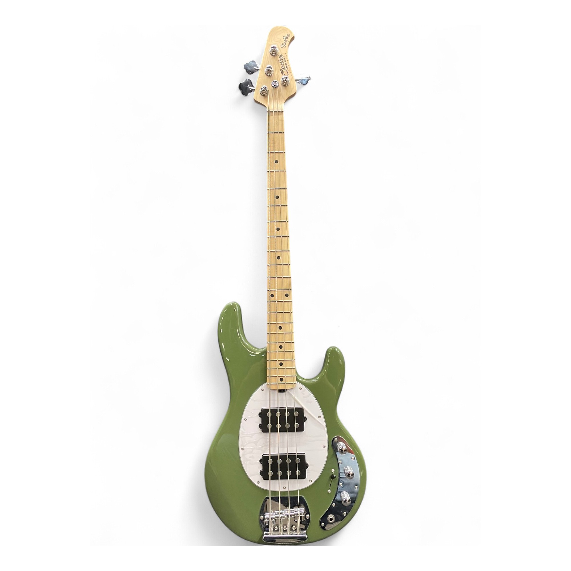 Used Sterling by Music Man Sub 4 hh Royal Olive Electric