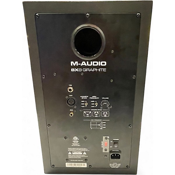 Used M-Audio bx8 graphite Powered Monitor