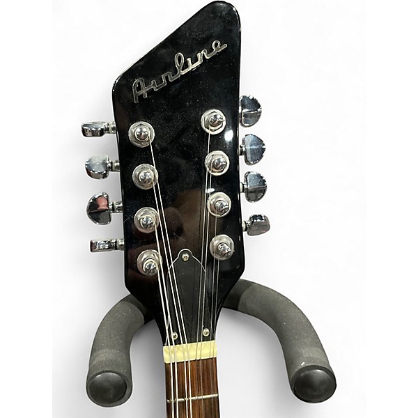 Used Airline mandola Black Electric Guitar