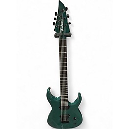 Used Jackson Pro Series Roman Ibramkhalilov Signature MDK HT6 Baritone Mo Emerald Green Baritone Guitars