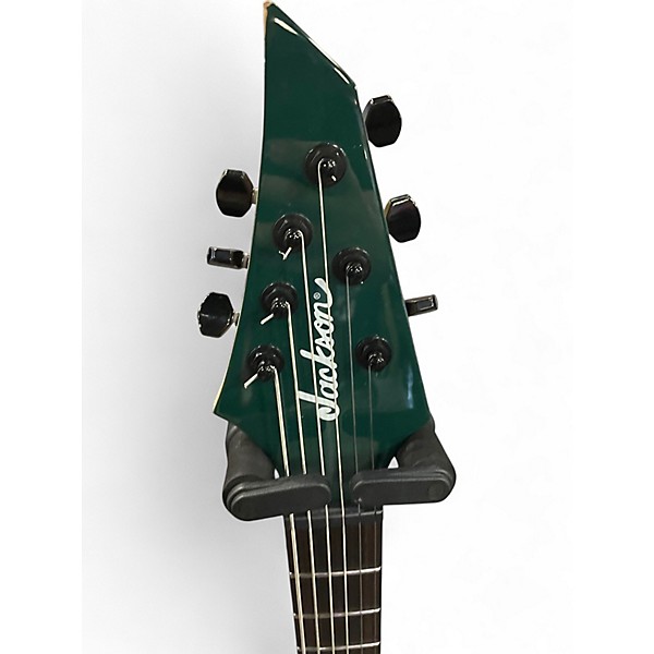 Used Jackson Pro Series Roman Ibramkhalilov Signature MDK HT6 Baritone Mo Emerald Green Baritone Guitars