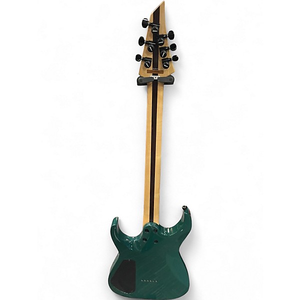 Used Jackson Pro Series Roman Ibramkhalilov Signature MDK HT6 Baritone Mo Emerald Green Baritone Guitars