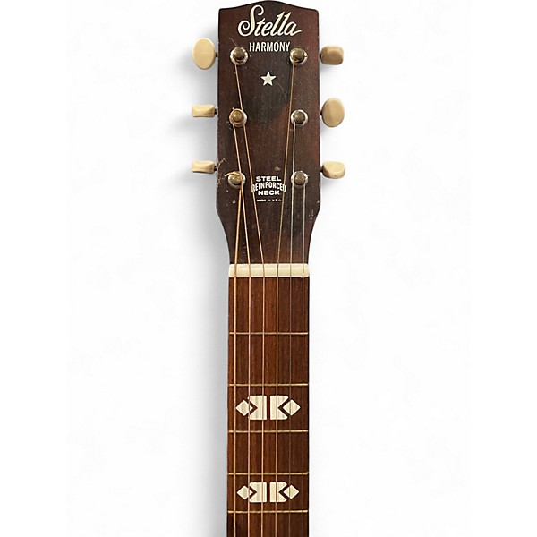 stella harmony guitar 50s ビンテージギター Vintage 1950s Stella Harmony F-71 Natural Acoustic Guitar