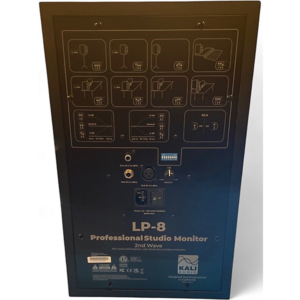 Used Kali Audio LP-8 V2 Powered Monitor