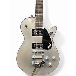 Used Gretsch Guitars G5230T Silver Sparkle Solid Body Electric Guitar