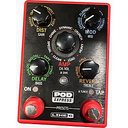 Used Line 6 Pocket Pod Express Amp Modeler Effect Processor