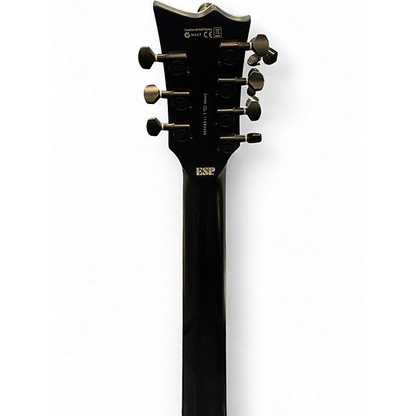 Used ESP LTD EC407 Black Solid Body Electric Guitar