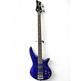 Used Jackson JS3V Bass Indigo Blue Electric Bass Guitar